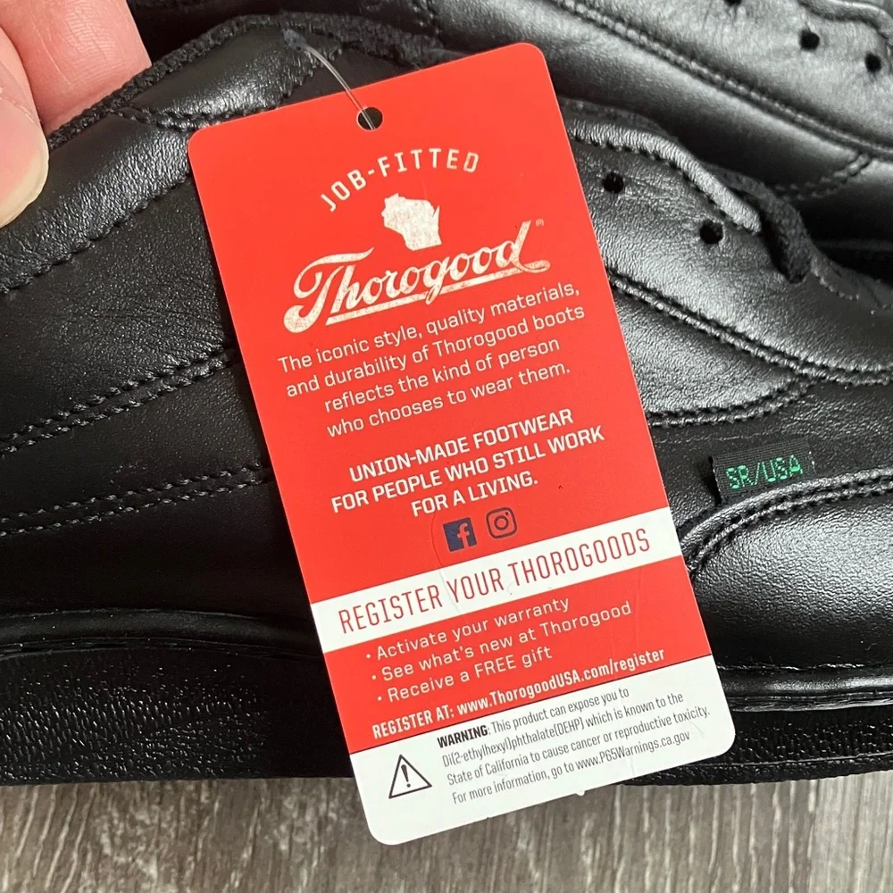 Thorogood Men's Code 3 Postal Certified Oxford shoes.